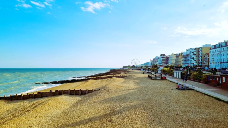 Stranden i Eastbourne