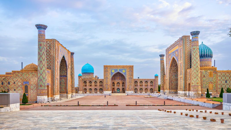 Registanplassen i Samarkand