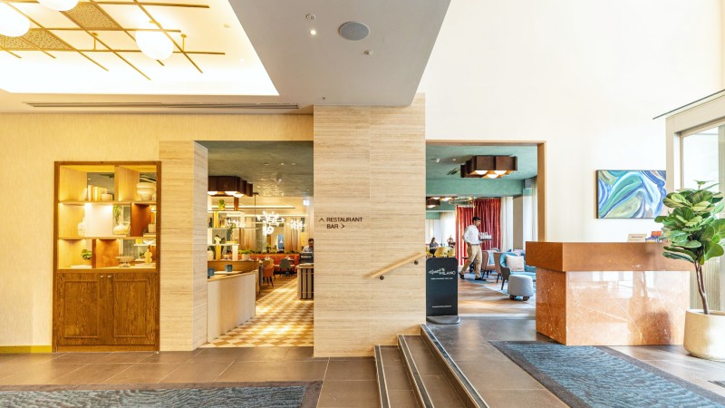 Lobbyen p DoubleTree by Hilton London Victoria