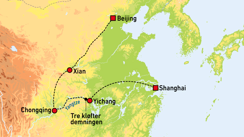 Oslo  Doha og videre reise mot Beijing