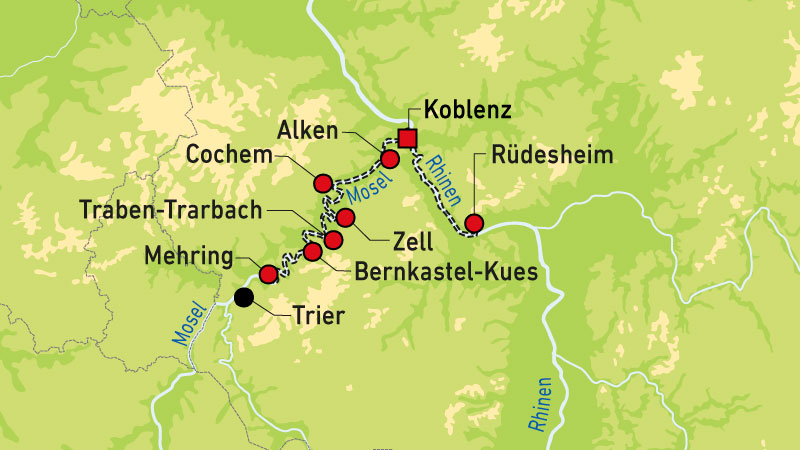 Koblenz  hjemreise